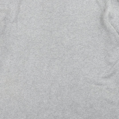 H&M Mens Grey  Knit Pullover Jumper Size L