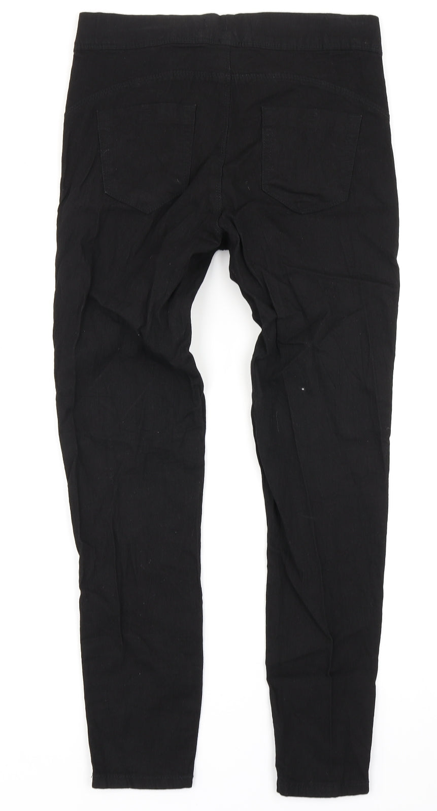 Denim Co Womens Black  Denim Jegging Jeans Size 10 L22 in