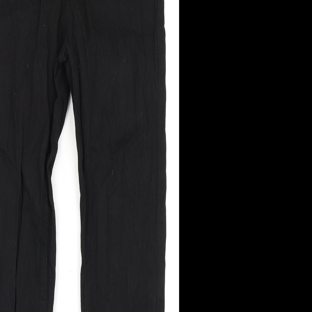 Denim Co Womens Black  Denim Jegging Jeans Size 10 L22 in