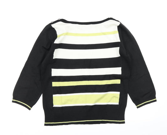 Womens UK Size 12 Principles Black Pullover Jumper