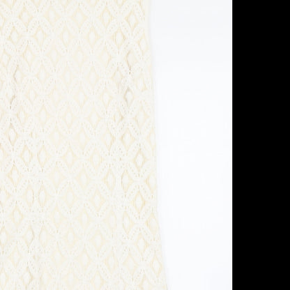 Pinky Womens Ivory   A-Line  Size M