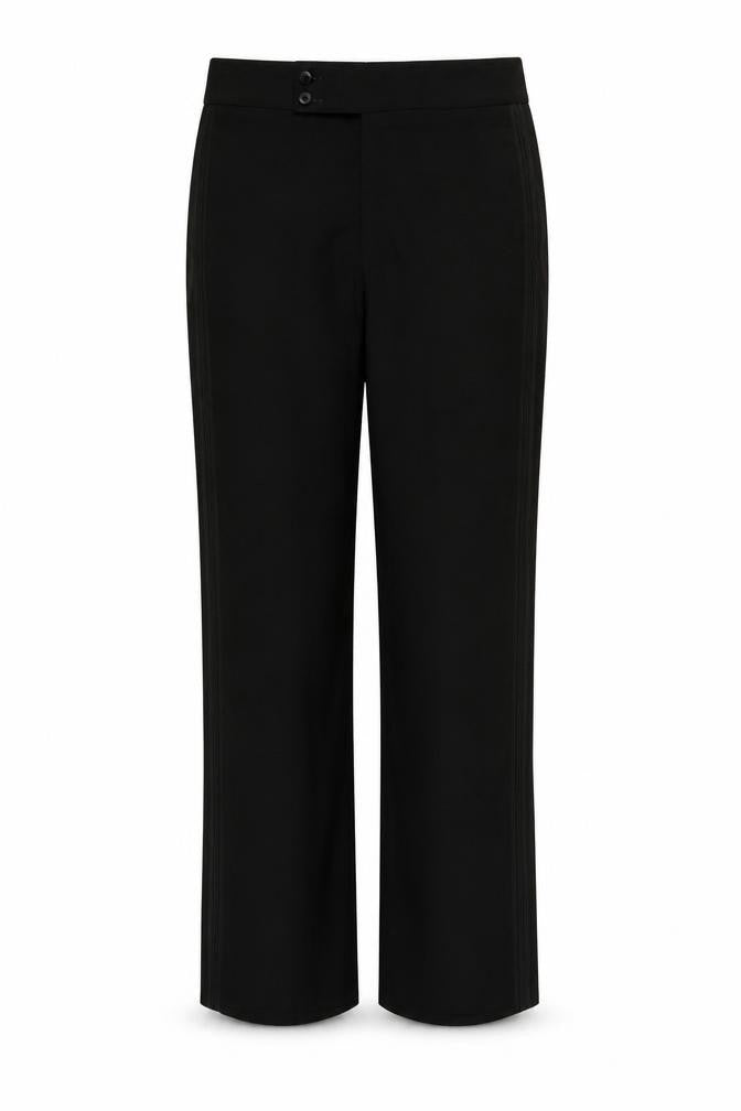 geoffrey moore Womens Black   Trousers  Size 32 in L31 in