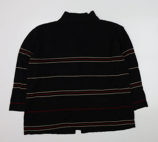 Womens UK Size L OPUS Black Cardigan Jumper