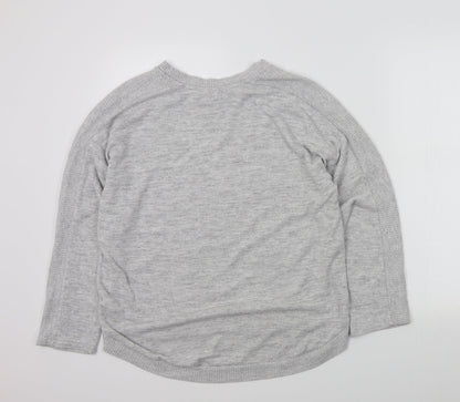 George Womens Grey   Pullover Jumper Size M