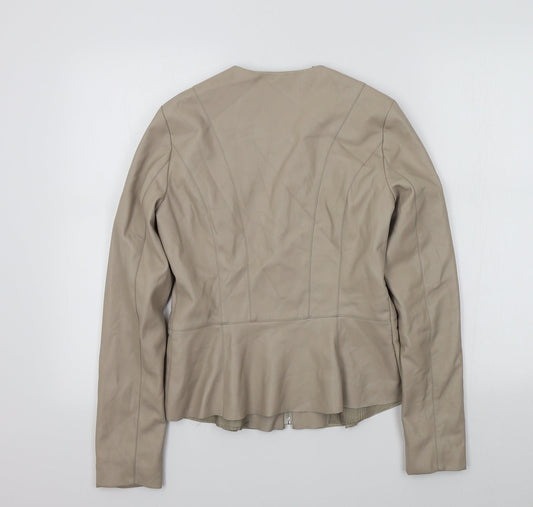 Primark Womens Beige   Jacket Coatigan Size 8