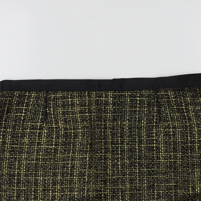 George Womens Gold   A-Line Skirt Size 12