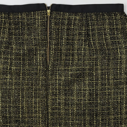 George Womens Gold   A-Line Skirt Size 12