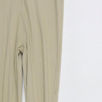 plouise Womens Beige Colourblock  Jegging Leggings Size S L31 in