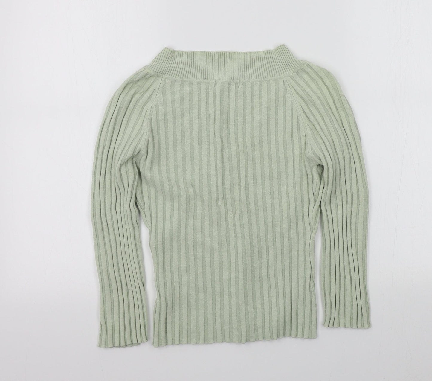 Womens UK Size S Krisp Green Pullover Jumper