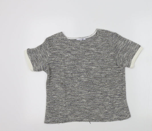Womens UK Size M Zara Ivory Pullover Jumper