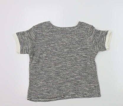 Womens UK Size M Zara Ivory Pullover Jumper