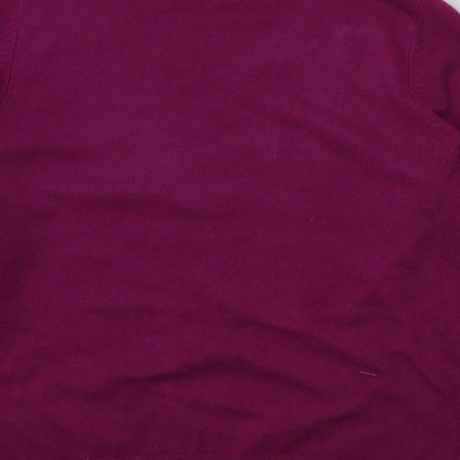 Womens UK Size 14 M&S Pink Pullover Jumper