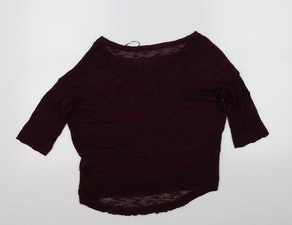 Womens UK Size 10 Dorothy Perkins Pink Pullover Jumper