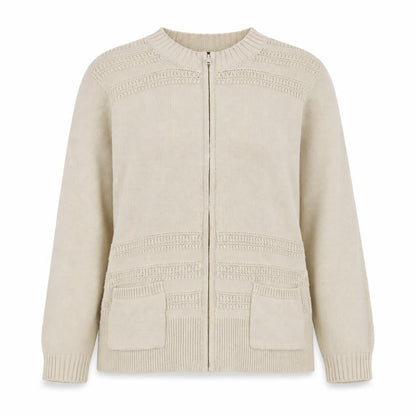 Bonmarché Womens Beige Cardigan Jumper Size L