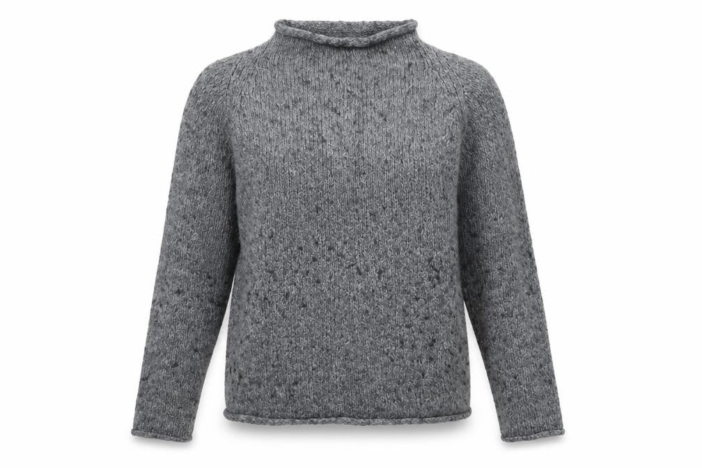 Womens UK Size 12 Pilot Grey Pullover Jumper