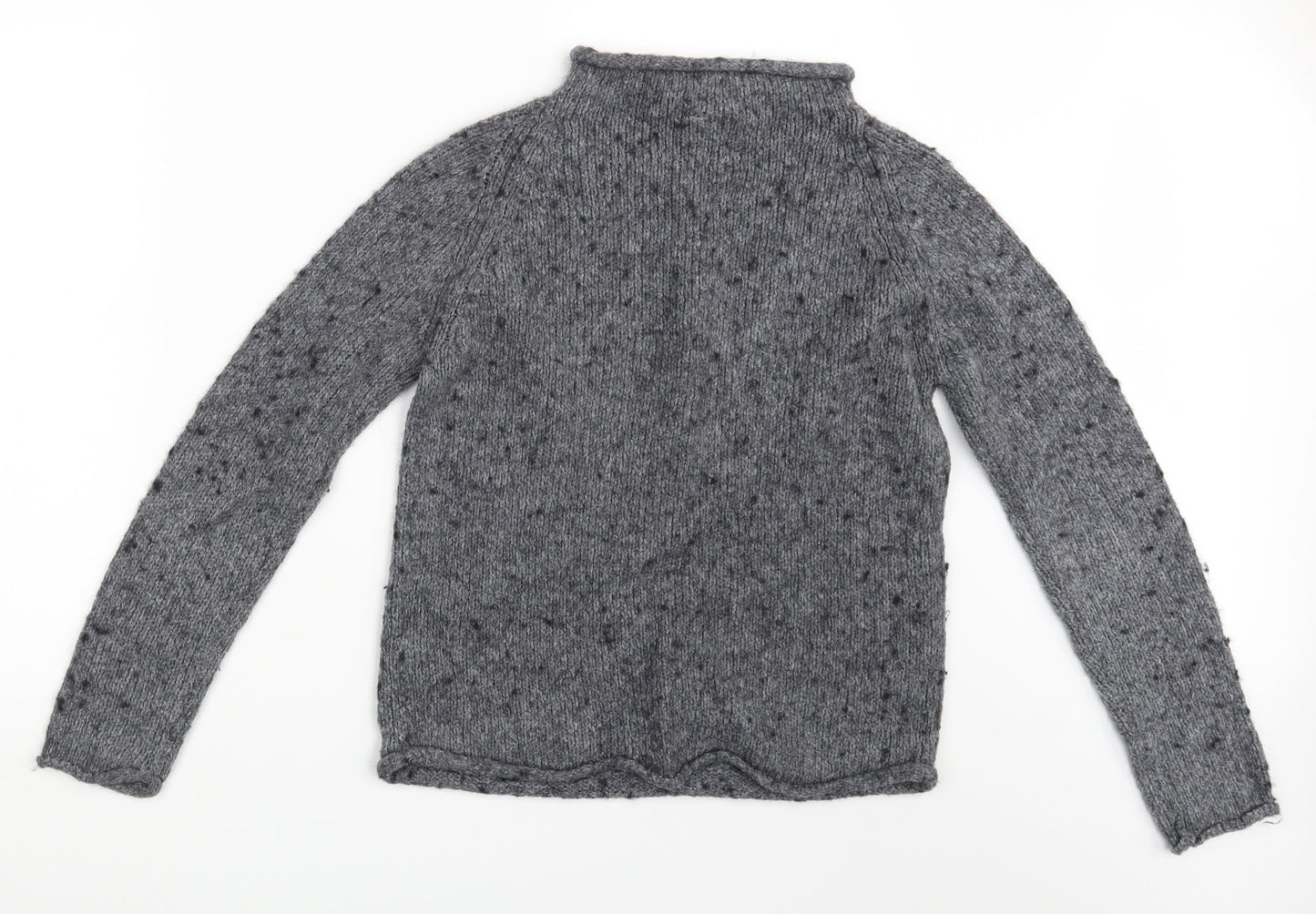 Womens UK Size 12 Pilot Grey Pullover Jumper