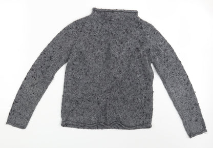 Womens UK Size 12 Pilot Grey Pullover Jumper
