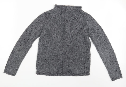 Womens UK Size 12 Pilot Grey Pullover Jumper