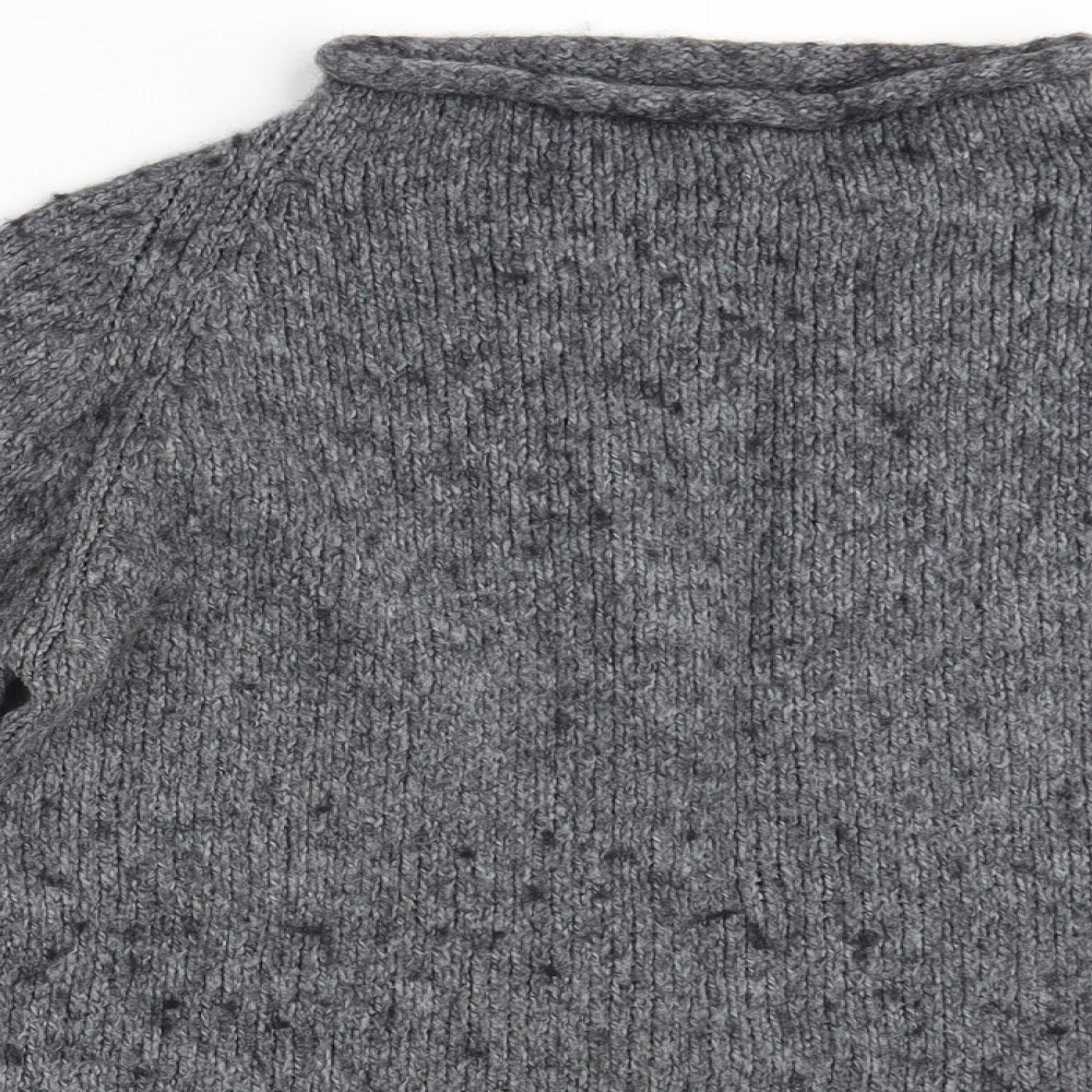 Womens UK Size 12 Pilot Grey Pullover Jumper