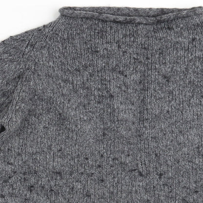 Womens UK Size 12 Pilot Grey Pullover Jumper