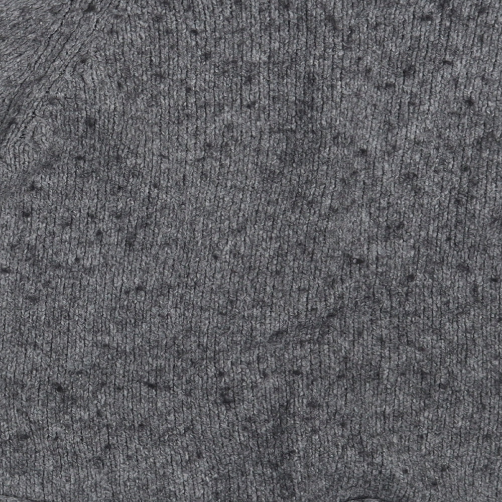 Womens UK Size 12 Pilot Grey Pullover Jumper