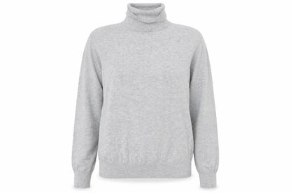 Front view of Papaya women’s grey pullover sweatshirt, size UK 16