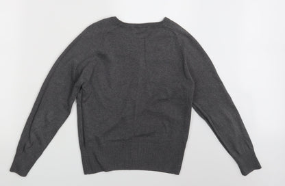 Tru Tex Mens Grey   Pullover Jumper Size S