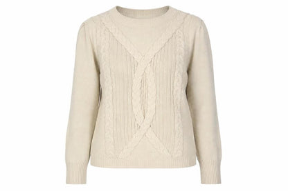 Womens UK Size M VILA Beige Pullover Jumper