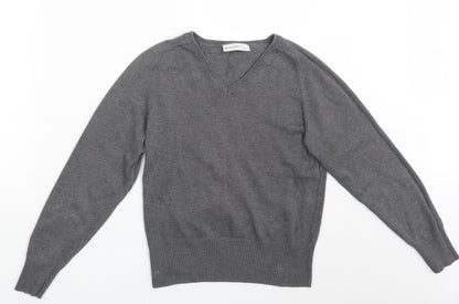 Tru Tex Mens Grey   Pullover Jumper Size S