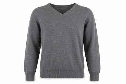 Tru Tex Mens Grey   Pullover Jumper Size S
