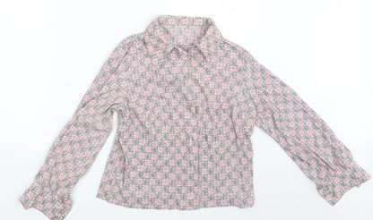 Womens UK Size One Size Preworn Multicoloured Basic Button-Up