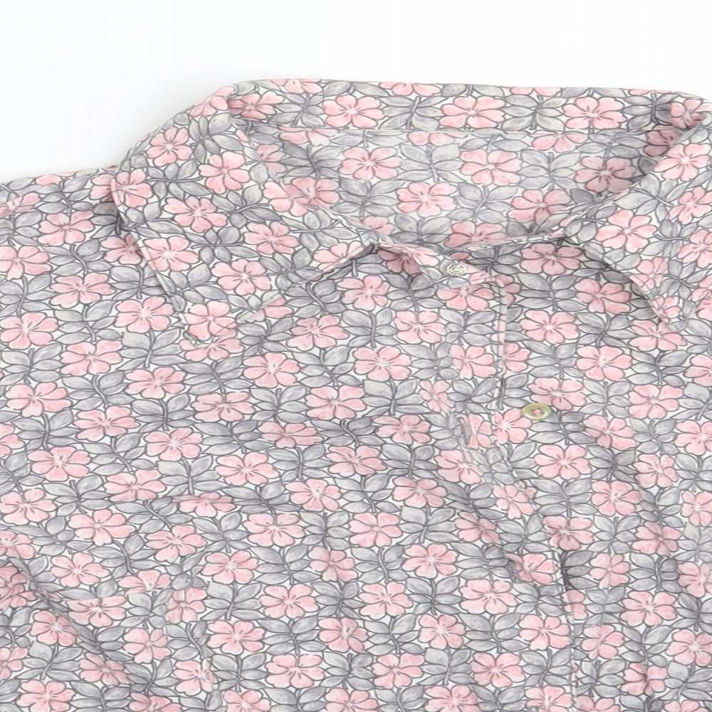 Womens UK Size One Size Preworn Multicoloured Basic Button-Up