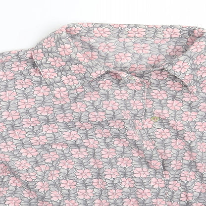 Womens UK Size One Size Preworn Multicoloured Basic Button-Up