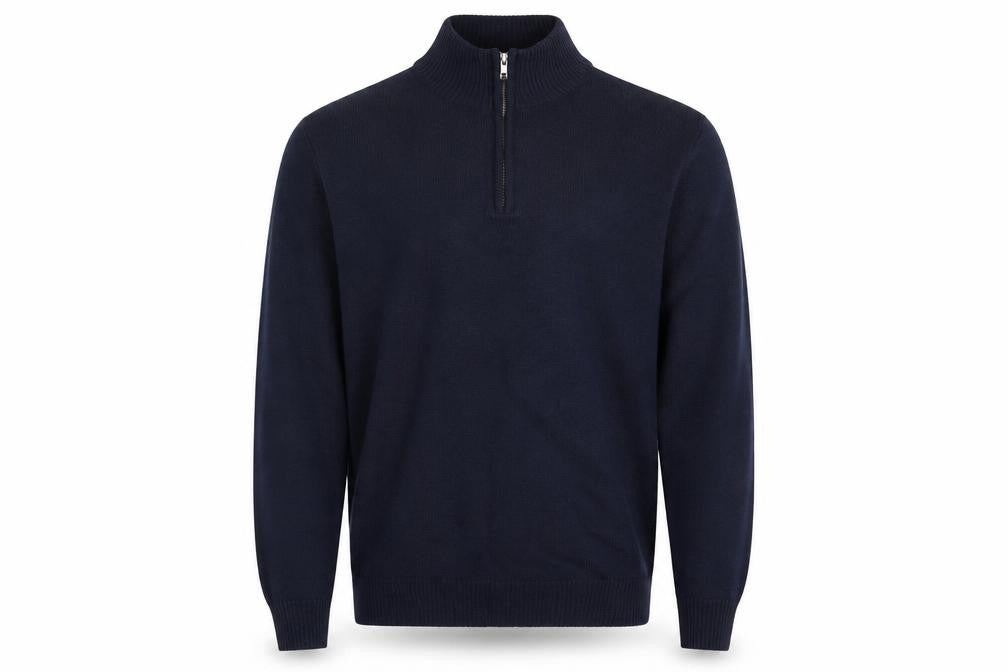 Mens UK Size S Easy Blue Pullover Jumper