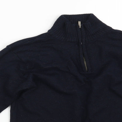 Easy Mens Blue   Pullover Jumper Size S