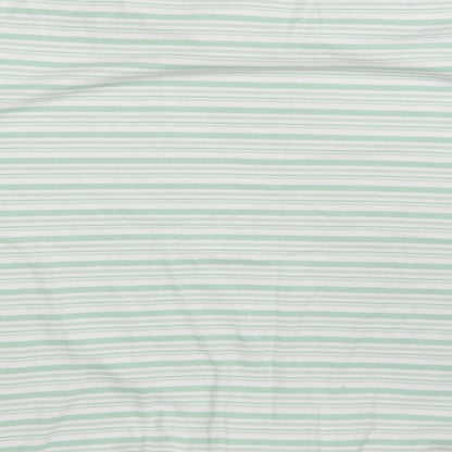 Bonmarché Womens White Striped  Basic T-Shirt Size L