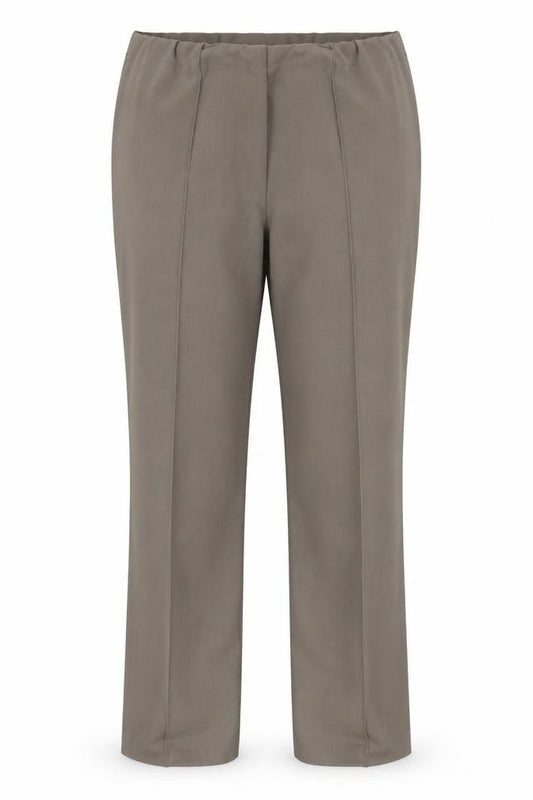 Womens UK Size 14 BM Collection Regular Fit Dress Pants Beige Trousers