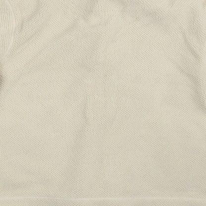 George Womens Ivory   Full Zip Jumper Size 12