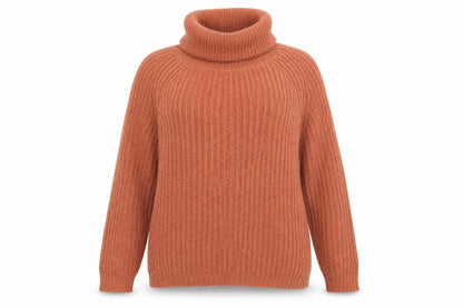 Womens UK Size 14 Redoute Orange Pullover Jumper