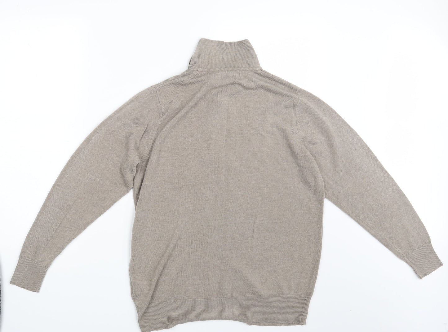 Womens UK Size 16 Julipa Beige Basic Polo