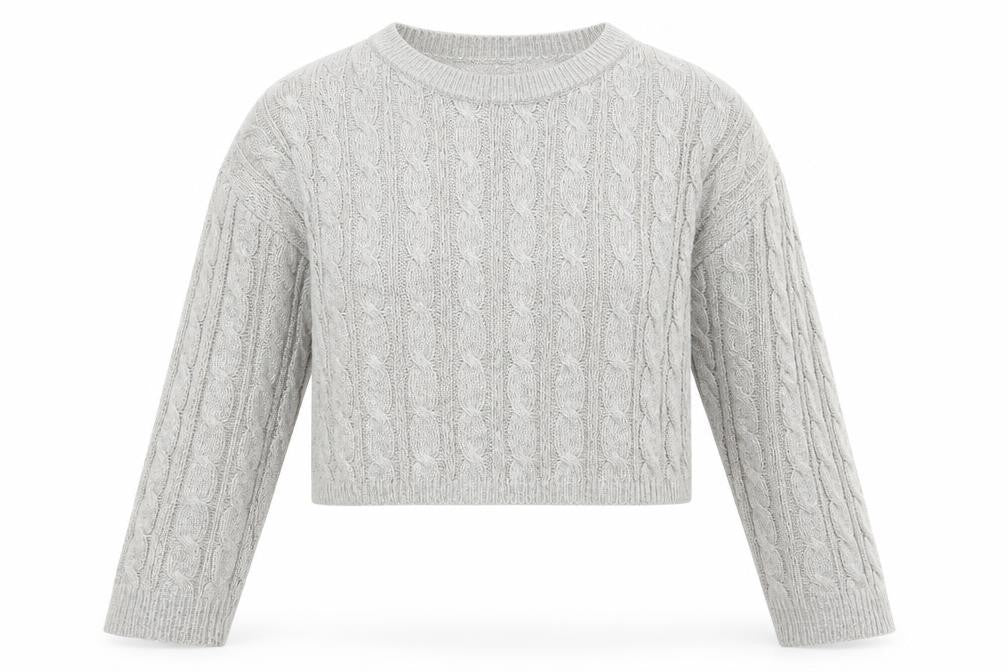 Womens UK Size M New Look Grey Pullover Jumper