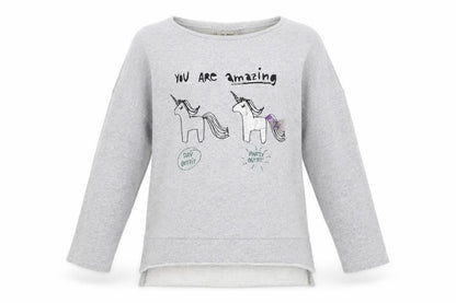NEXT Girls Grey   Pullover Jumper Size 11 Years