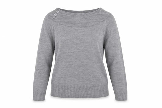 Marks & Spencer Womens Grey   Pullover Jumper Size 10