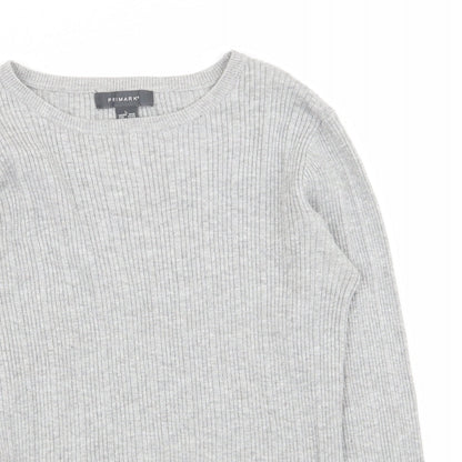 Primark Womens Grey   Basic T-Shirt Size 14