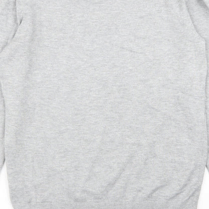 women Womens Grey   Pullover Jumper Size 8