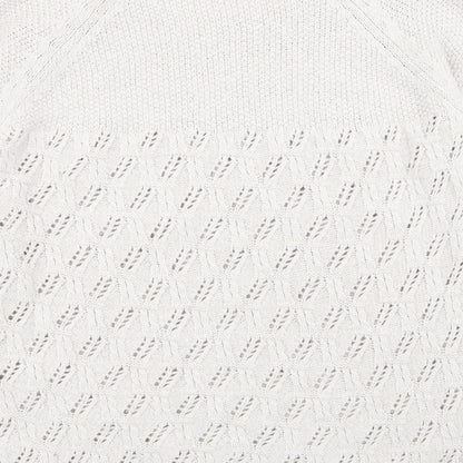 indigo collection Womens Beige Geometric  Pullover Jumper Size 10
