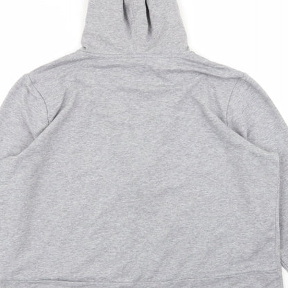 Womens UK Size 14 M&S Grey Full Zip Jumper