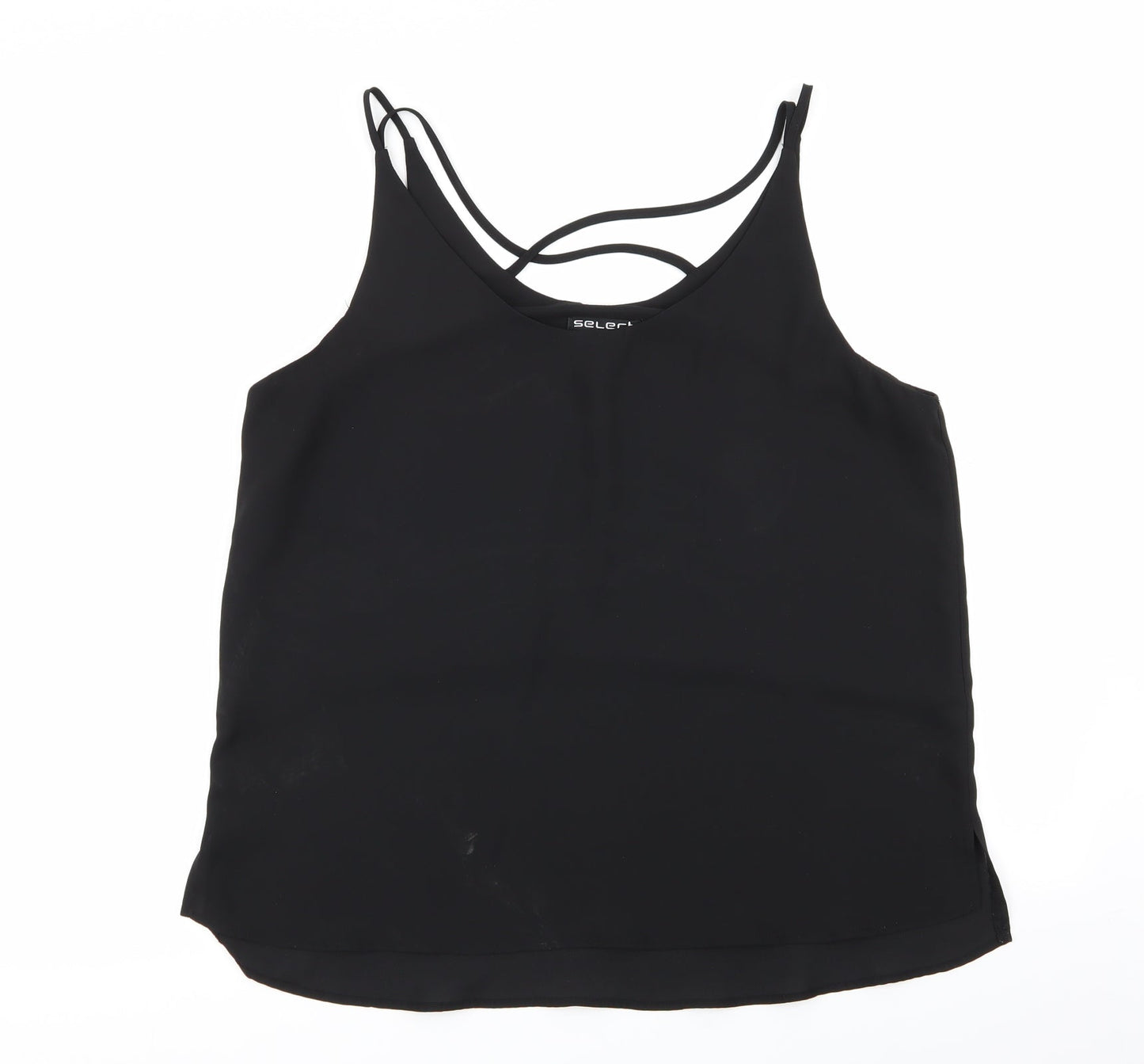 Womens UK Size 16 Select Black Basic Blouse
