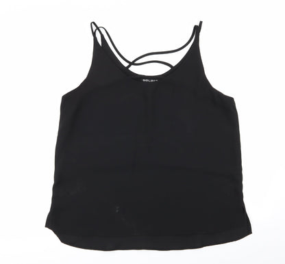 Womens UK Size 16 Select Black Basic Blouse