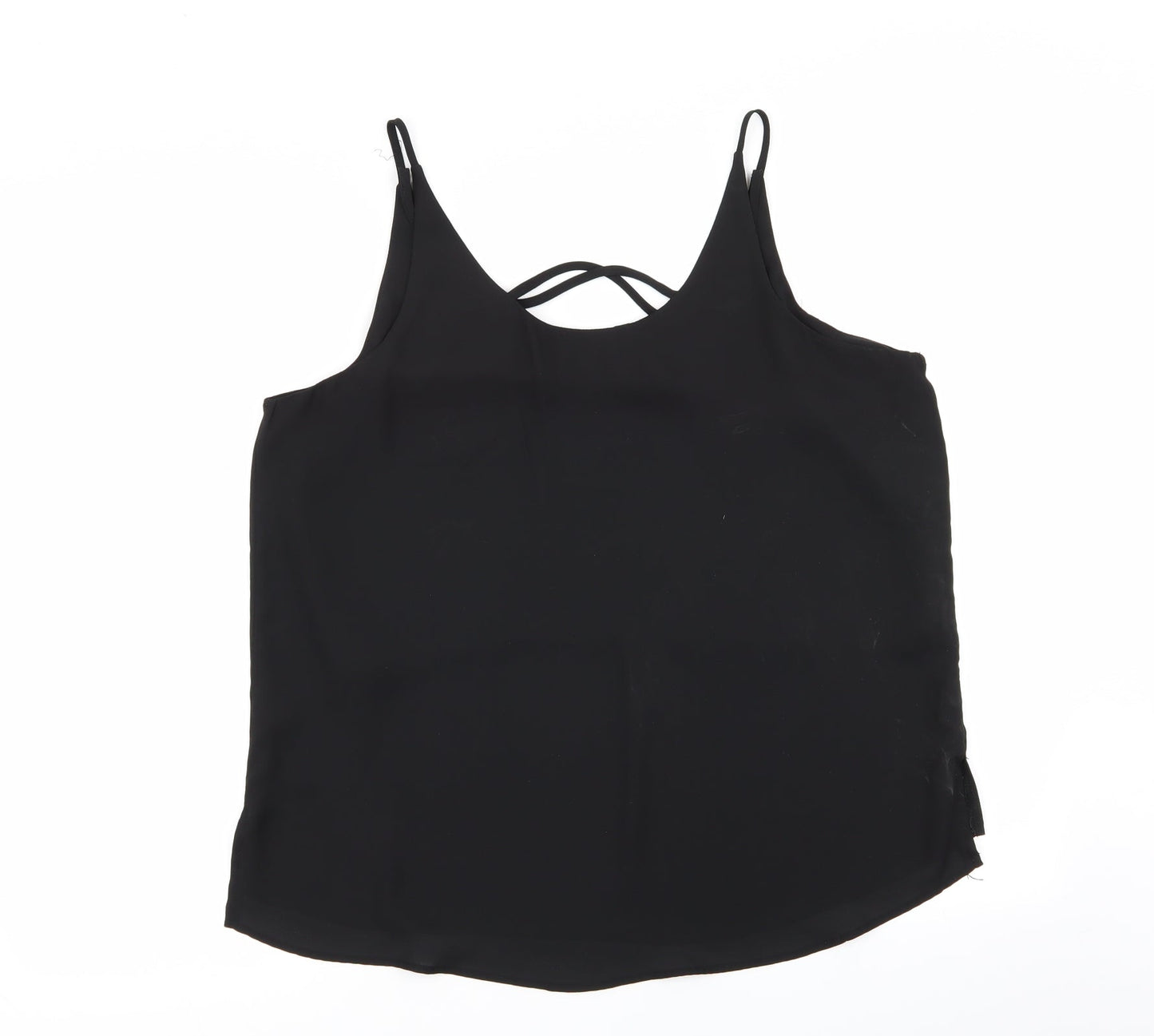 Womens UK Size 16 Select Black Basic Blouse